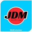 استیکر JDM 