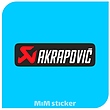 استیکر AKRAPOVIC