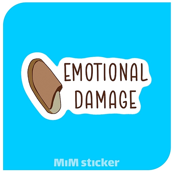 استیکر Emotional Damage