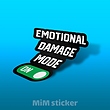 استیکر Emotional Damage 