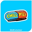 استیکر Chill pill