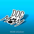 استیکر  DOG MOM 