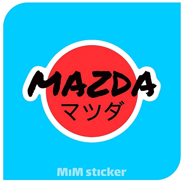 استیکر MAZDA 