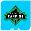استیکر CAMPING