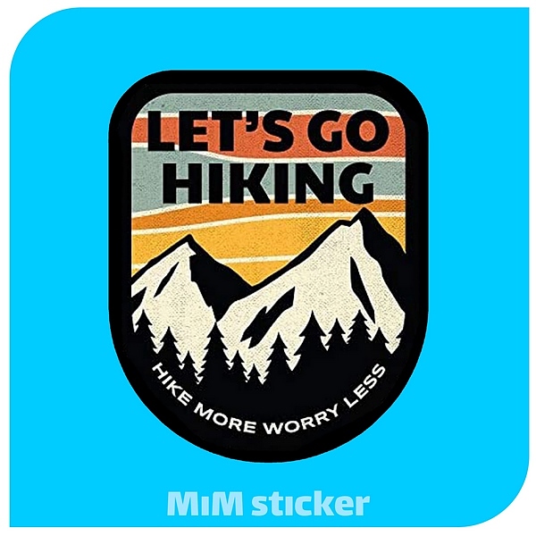 استیکر HIKING