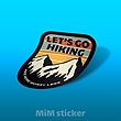استیکر HIKING