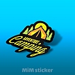استیکر CAMPING 