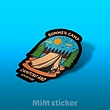 استیکر CAMPING 