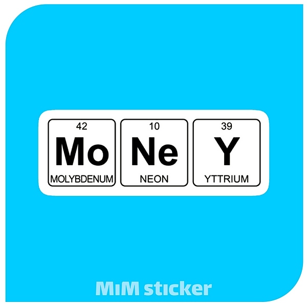 استیکر MONEY 