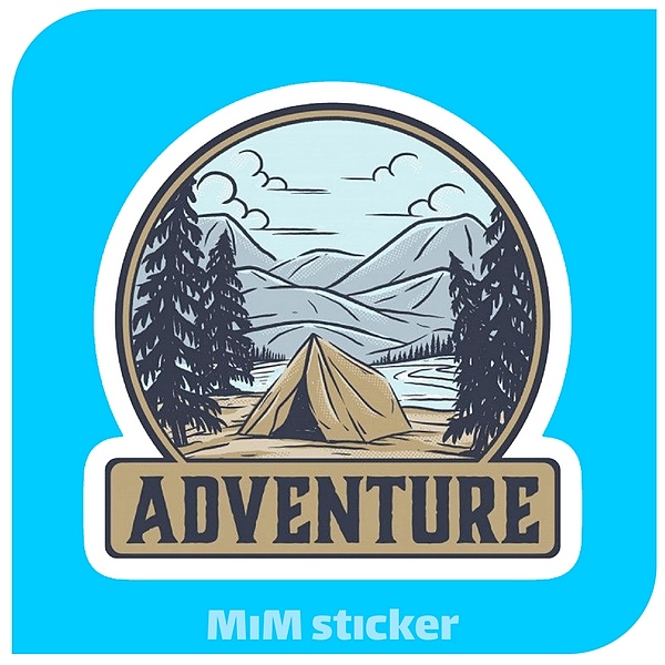استیکر ADVENTURE