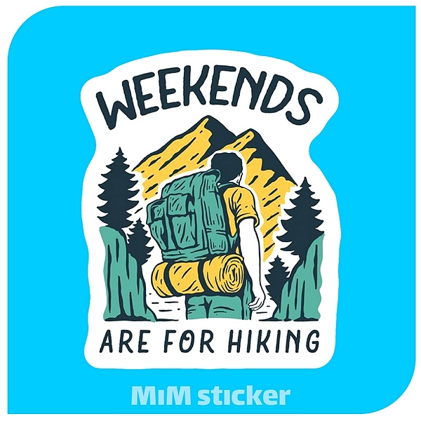 استیکر WEEKENDS