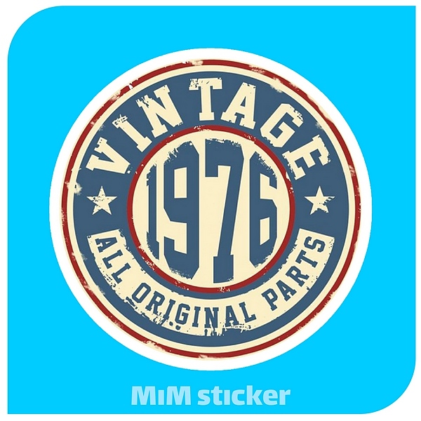 استیکر VINTAGE 