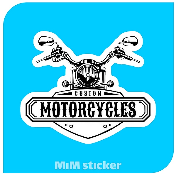 استیکر MOTORCYCLES