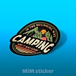استیکر CAMPING 