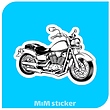 استیکر MOTORCYCLES 