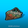 استیکر CAMPING 