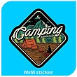 استیکر CAMPING 