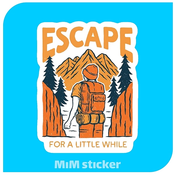 استیکر ESCAPE
