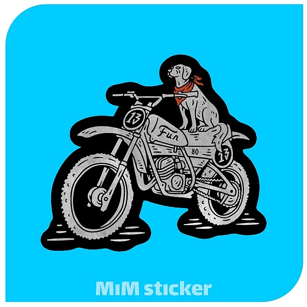 استیکر MOTORCYCLES