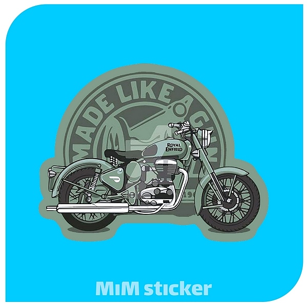 استیکر MOTORCYCLES 