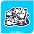 استیکر HIKE