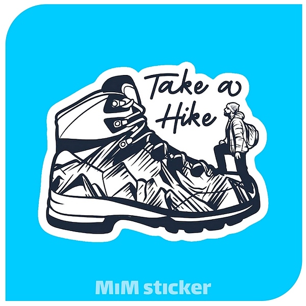 استیکر HIKE