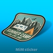 استیکر CAMPING 