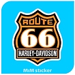 استیکر ROUTE66