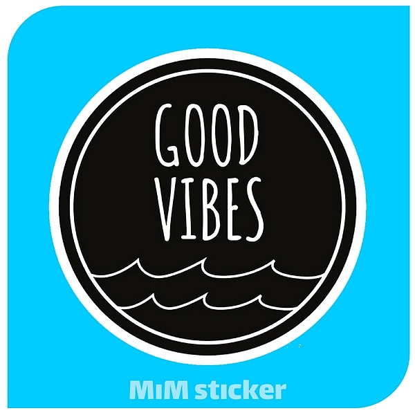 استیکر GOOD VIBES