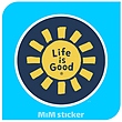 استیکر Life is good