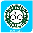 استیکر HARRY POTTERS COFFEE