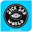 استیکر SICK SAD WORLD