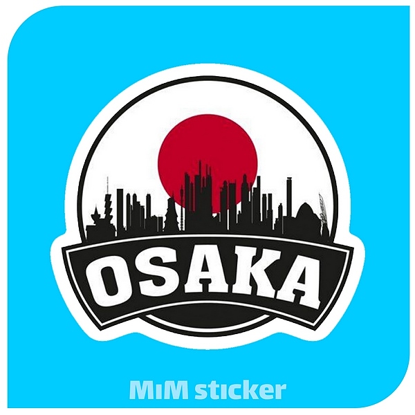 استیکر OSAKA 