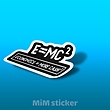 استیکرE=MC2