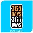 استیکر 365 DAYS