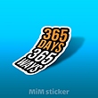 استیکر 365 DAYS