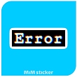 استیکر Error 