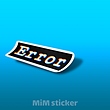 استیکر Error 