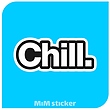 استیکر Chill