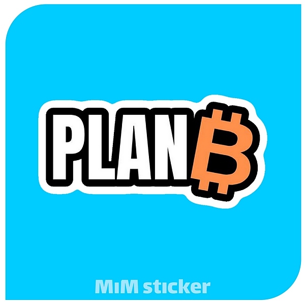 استیکر PLAN B