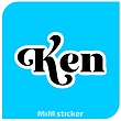 استیکر KEN 