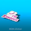 استیکر Im kenough