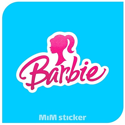 استیکر   barbie  