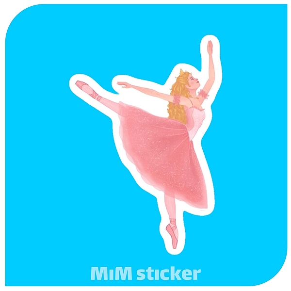 استیکر   barbie  