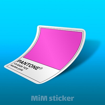 استیکر Pantone