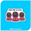 استیکر squid game 