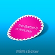 استیکر barbie  