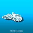 استیکر I am Kenough