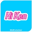 استیکر KEN 