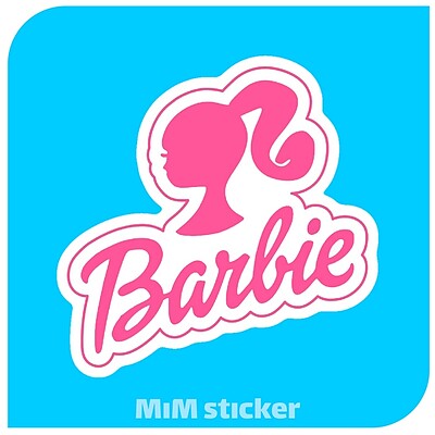 استیکر  barbie  